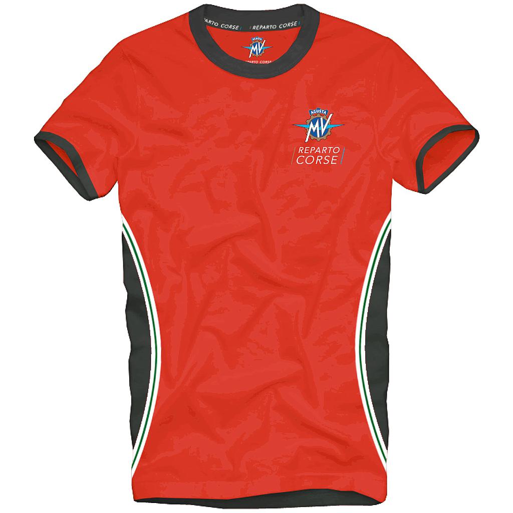 CAMISETA MV AGUSTA RED BLACK