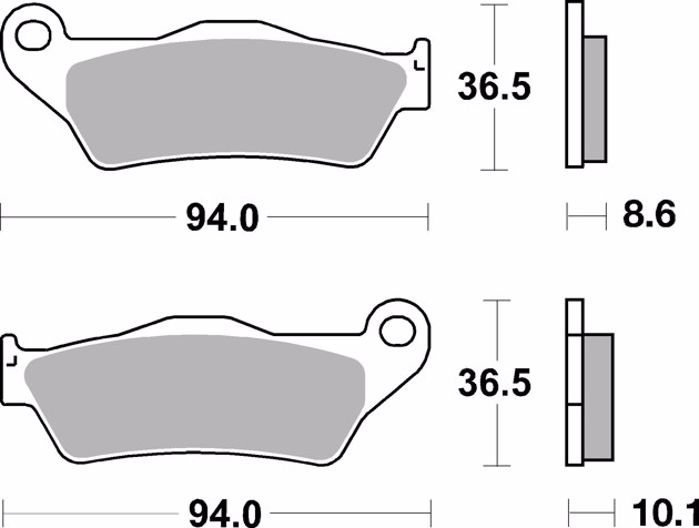 PASTILLAS BREMBO 07BB28SP