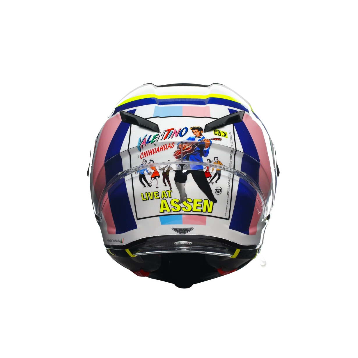 CASCO AGV PISTA GP RR E2206 DOT ASSEN 2007