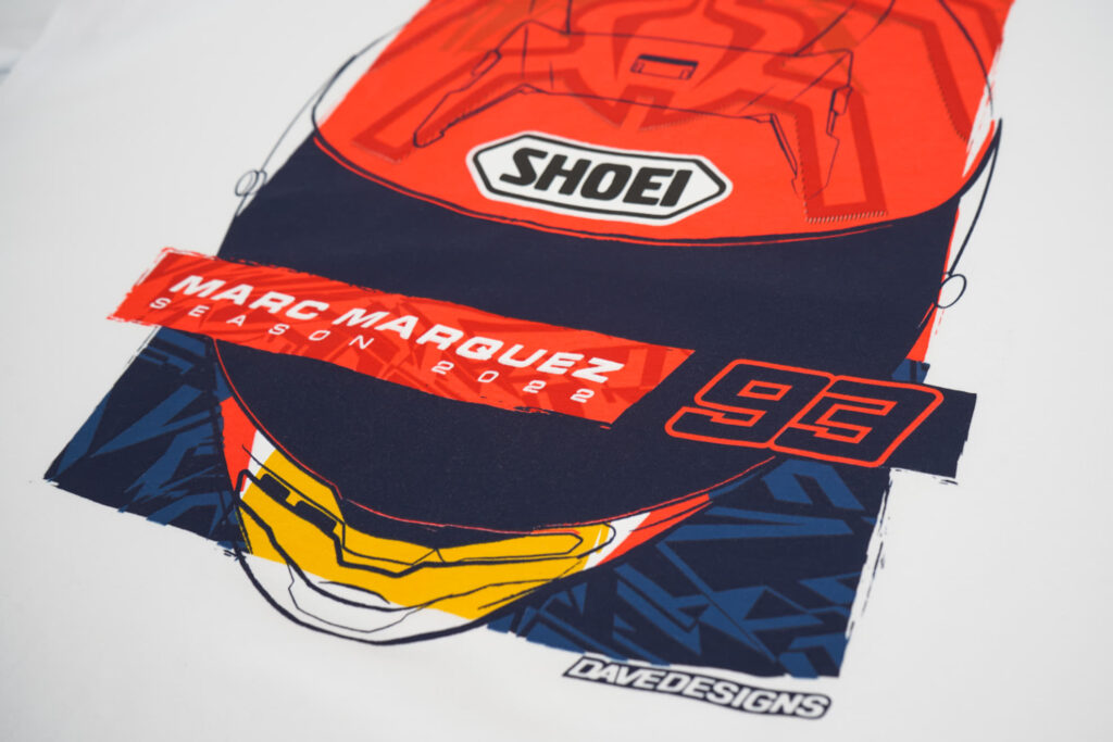 CAMISETA MARQUEZ LEGACY white