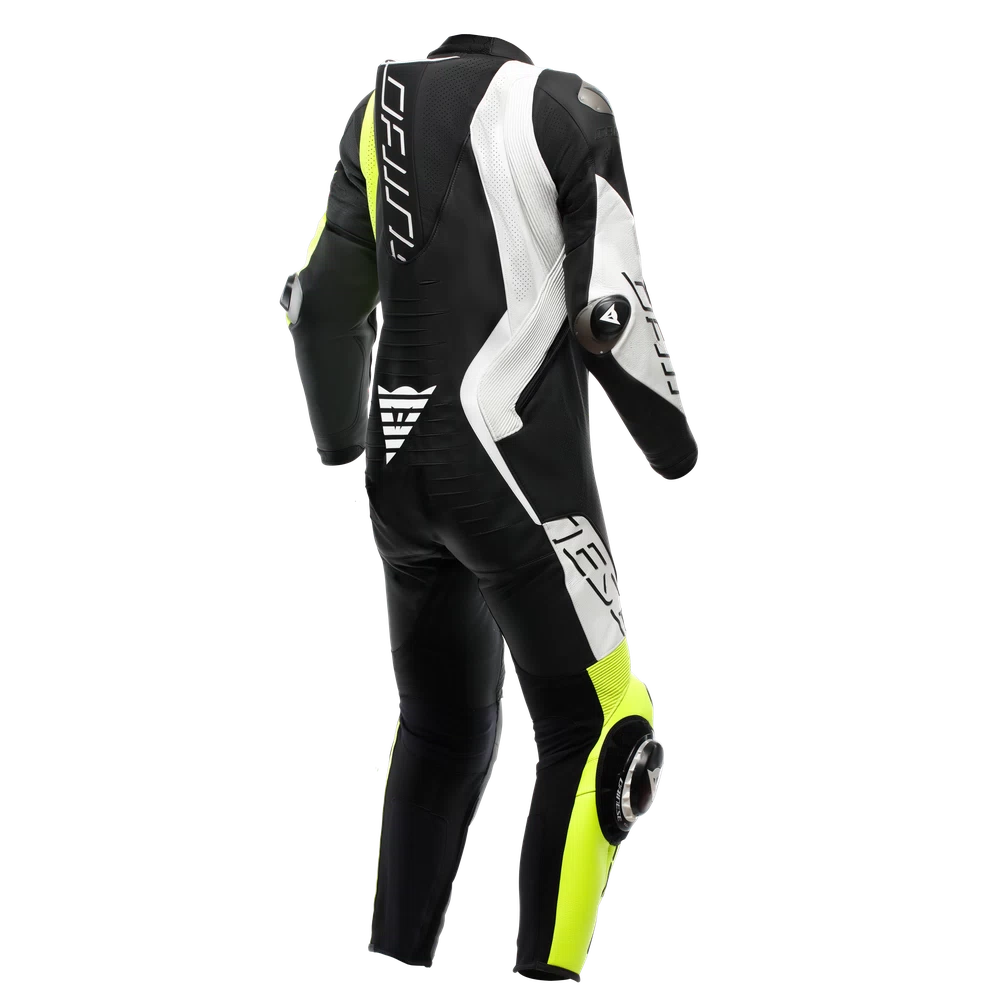 TRAJE MONO DAINESE AUDAX D-ZIP 1PC. perf. yellow