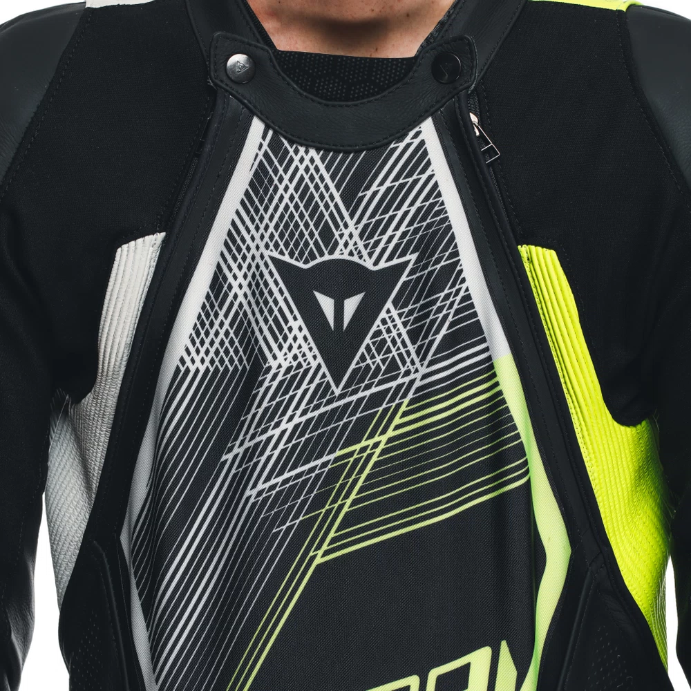TRAJE MONO DAINESE AUDAX D-ZIP 1PC. perf. yellow