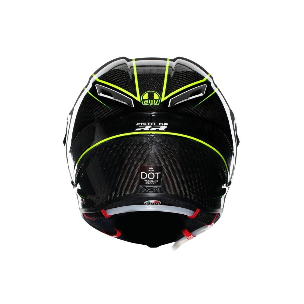 CASCO AGV PISTA GP RR E2206 DOT Performance carbon/lime