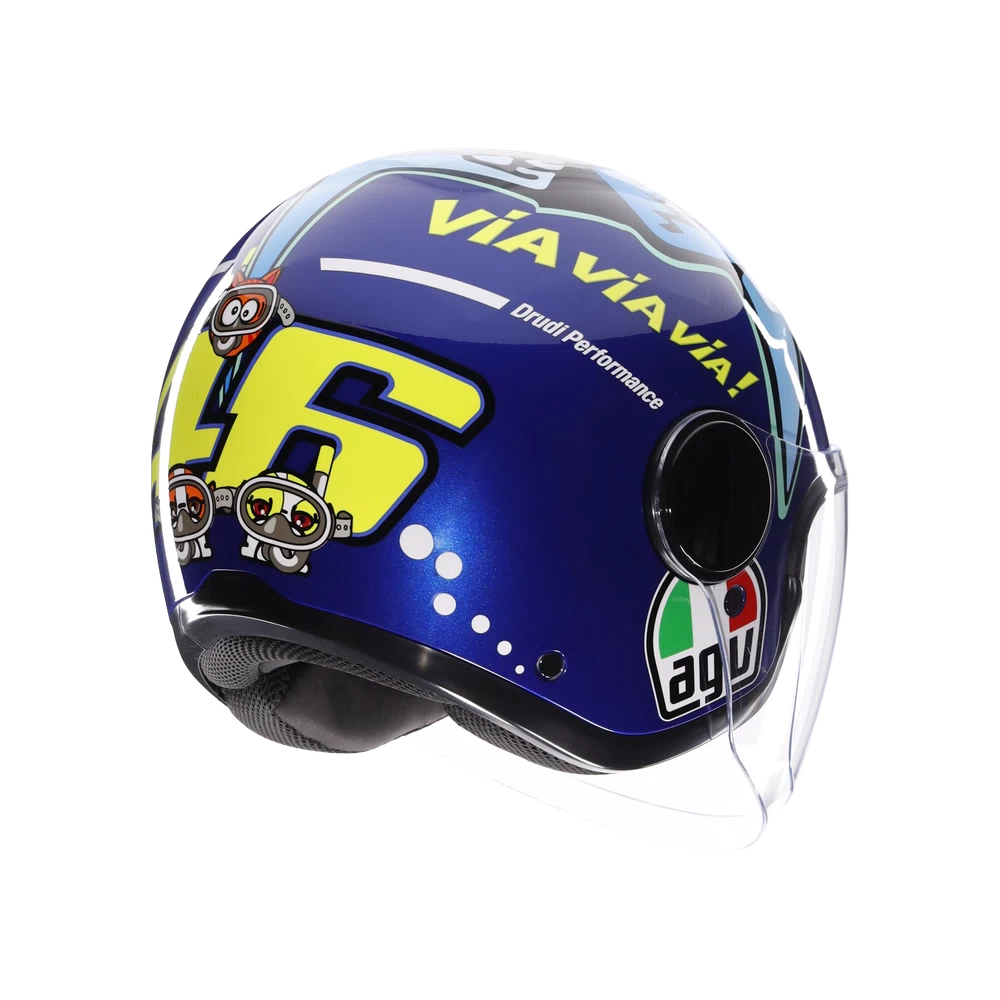 Casco AGV ETERES E2206 Rossi Misano 2015