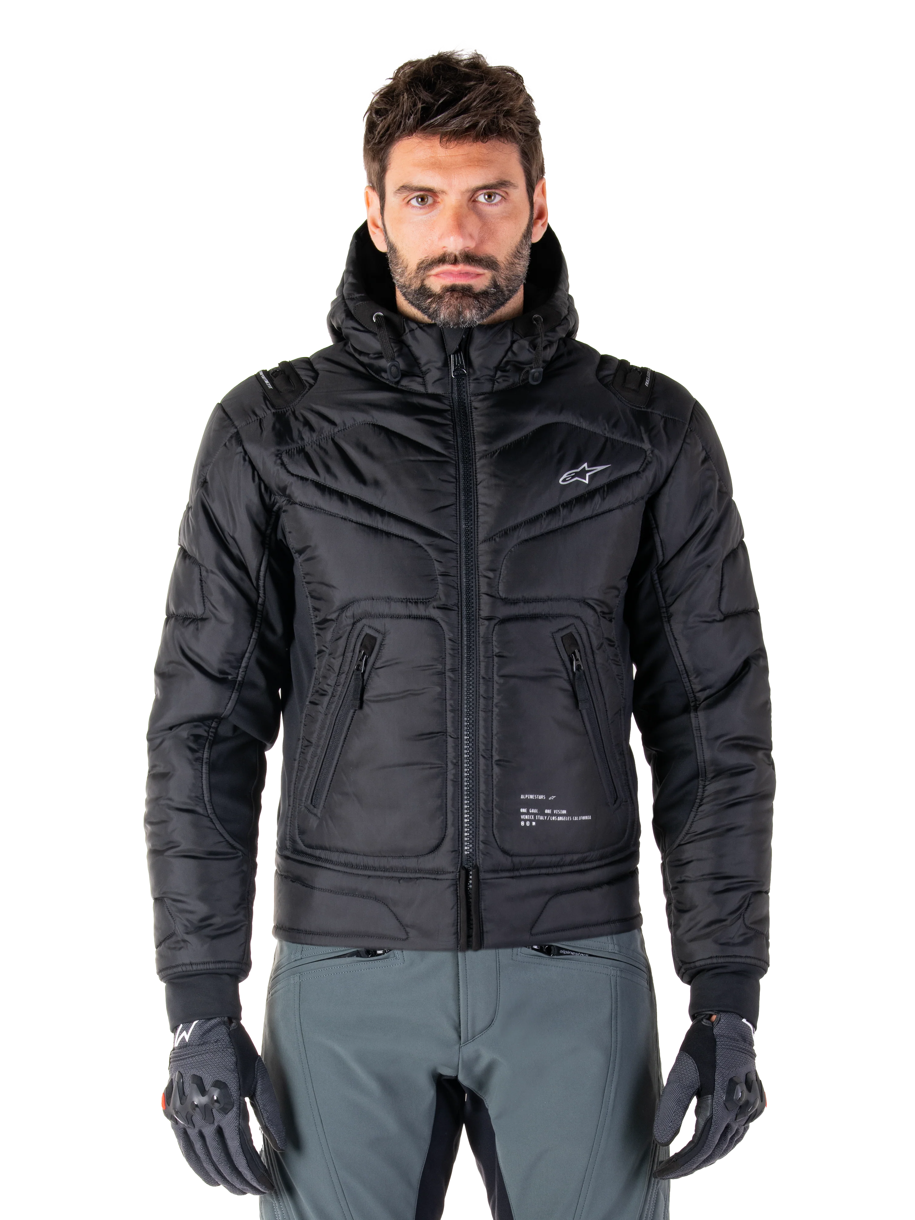 Chaqueta ALPINESTARS MOHOBBS WP black/orange