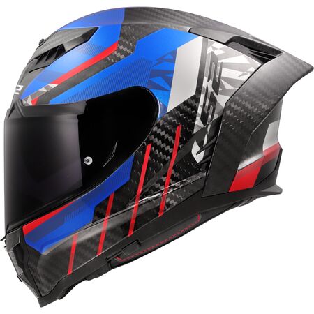 CASCO LS2 FF807 DRAGON TRAX blue/red