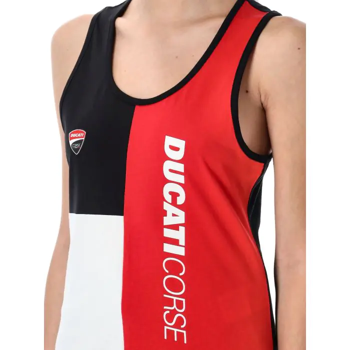 Camiseta tirantes DUCATI CORSE color block lady