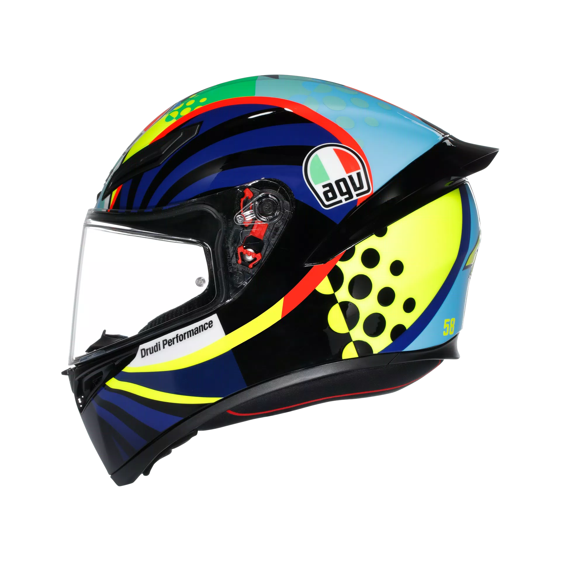 CASCO AGV K-1 S E2206 Rossi Winter Test 2020