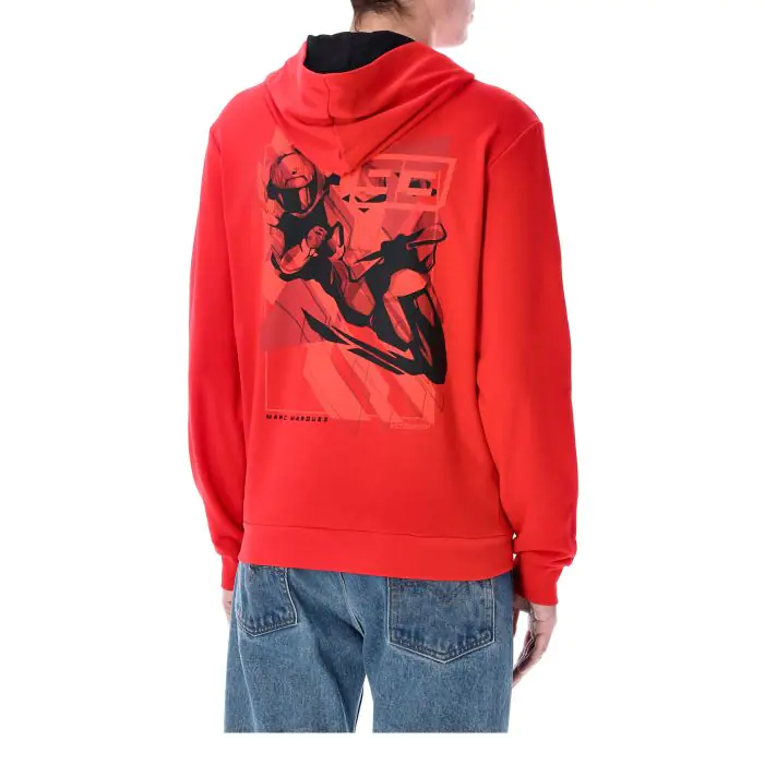 Sudadera MARQUEZ Graphic bike red