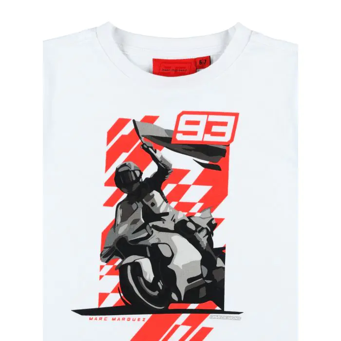 Camiseta MARQUEZ GRAPHIC bike&amp;flag niño