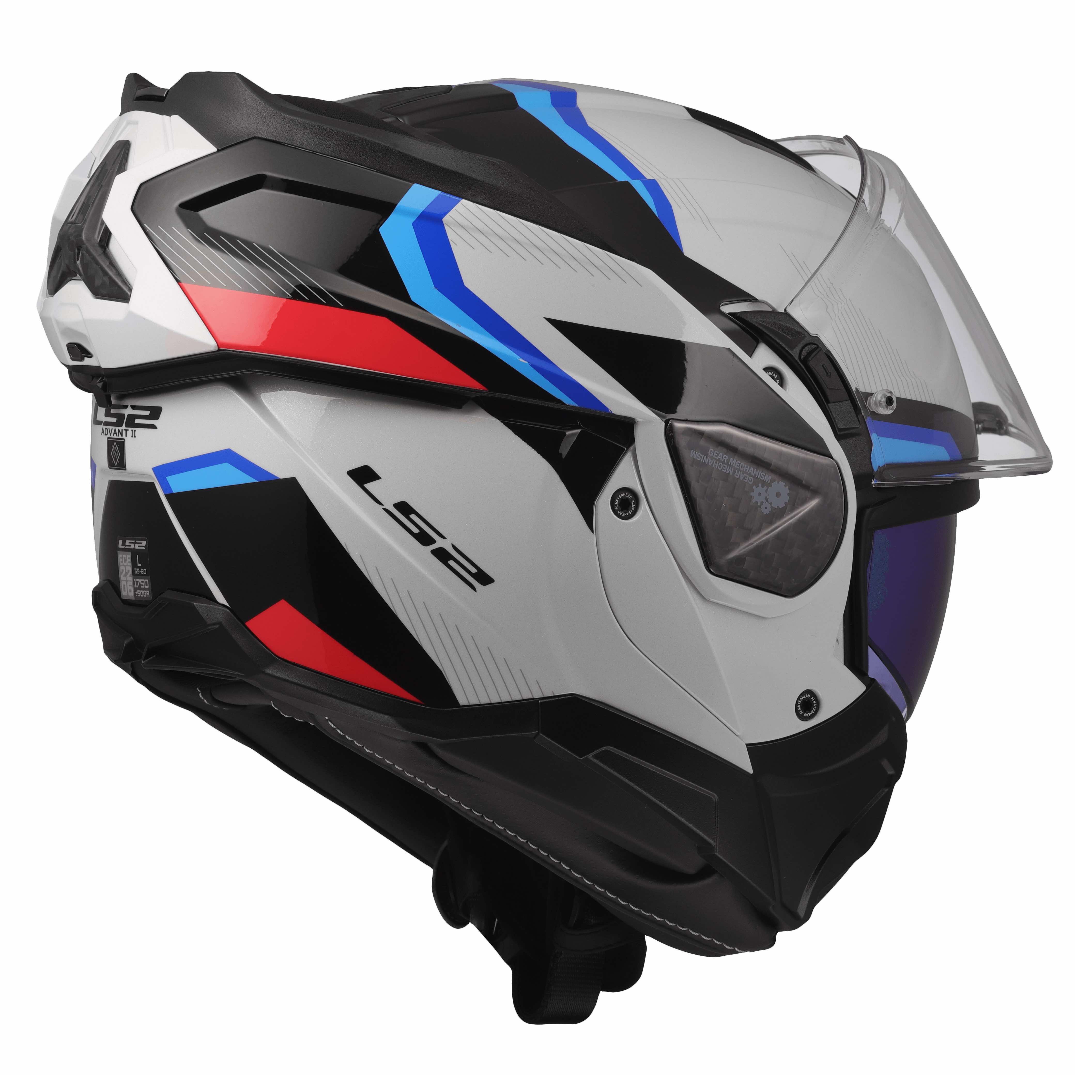CASCO LS2 FF910 Advant II triple bl/az/rj