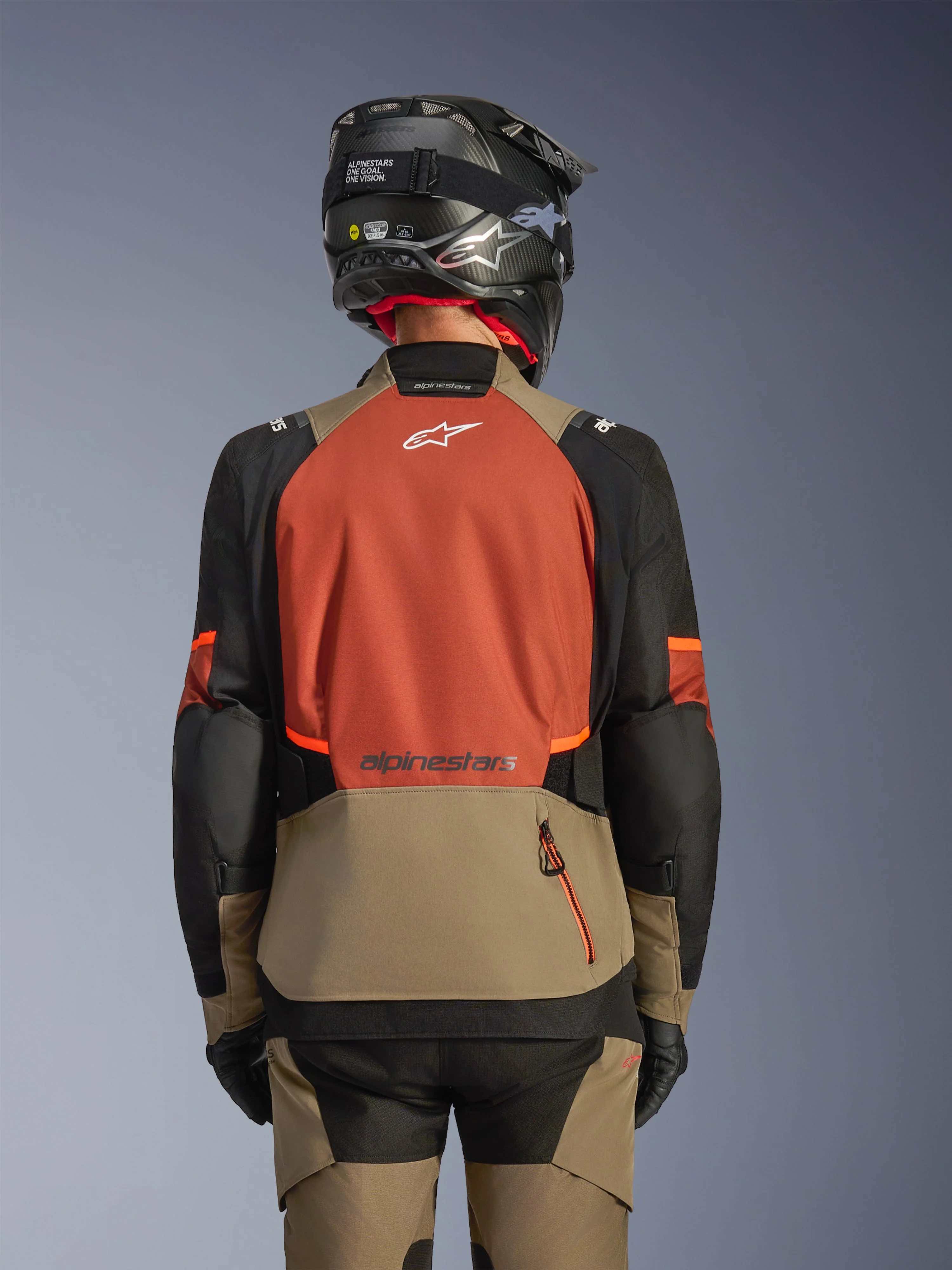 Chaqueta ALPINESTARS ANDES V4 WP walnut/mastic/bk