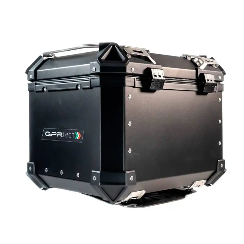 Top case GPR aluminio negro 35 lts.
