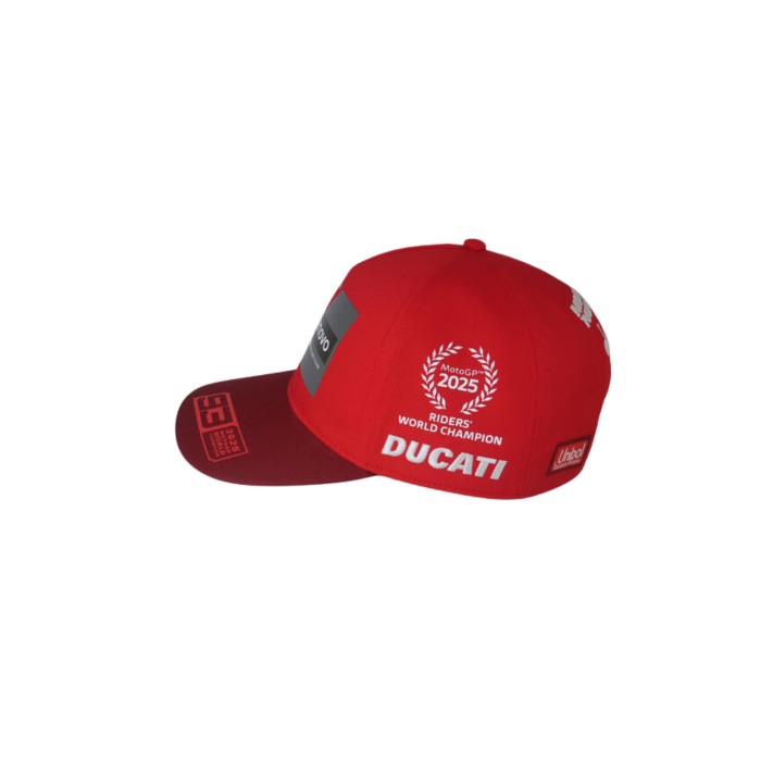 Gorra MARQUEZ DUCATI World Champ 2025