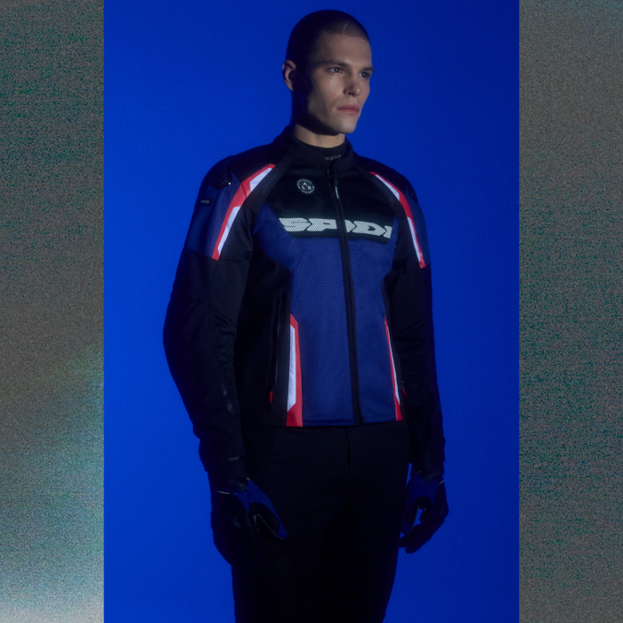 Chaqueta SPIDI RACE WARRIOR 2 NET blue