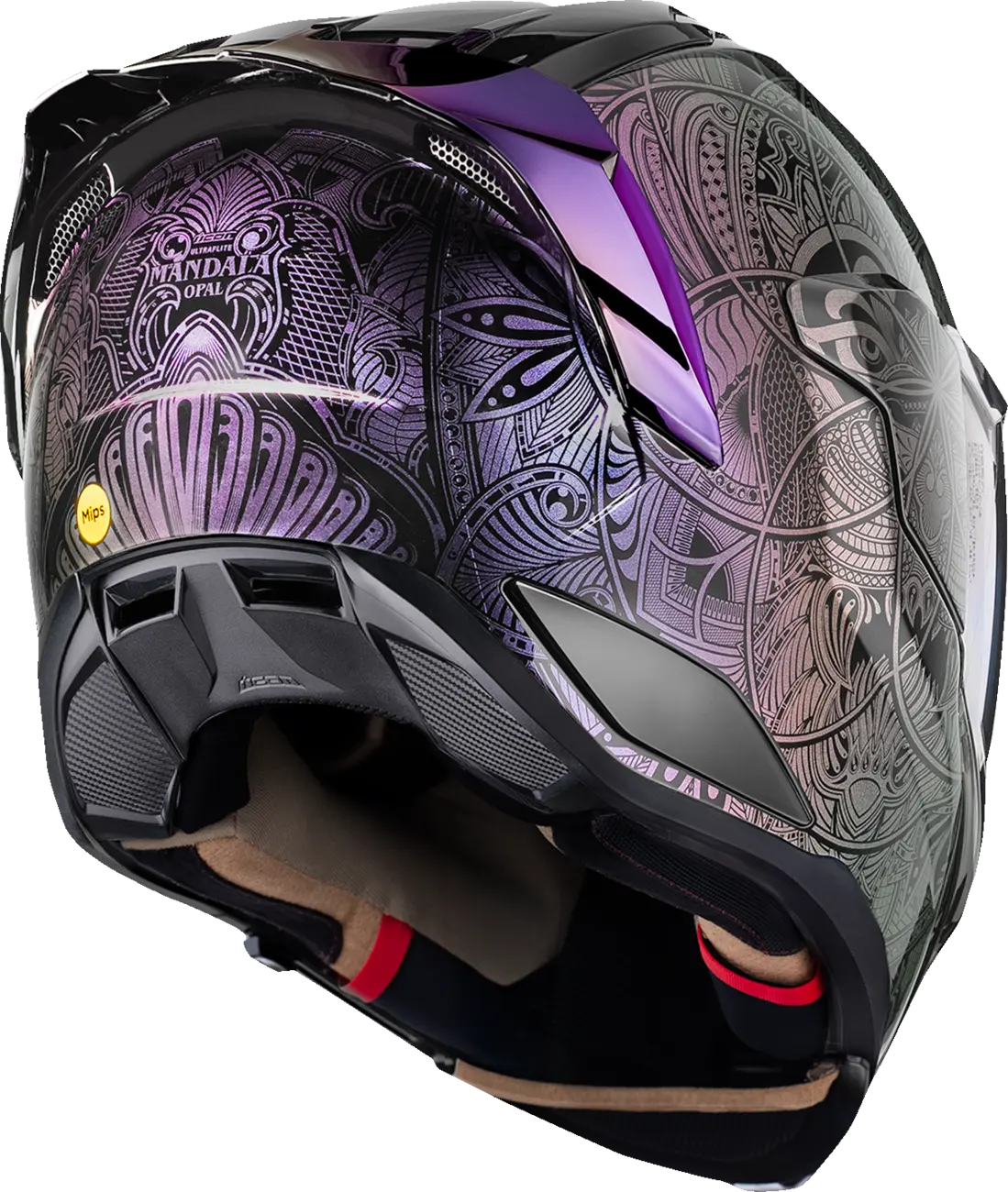 Casco ICON Ultraflite™ Opal Mandala MIPS®