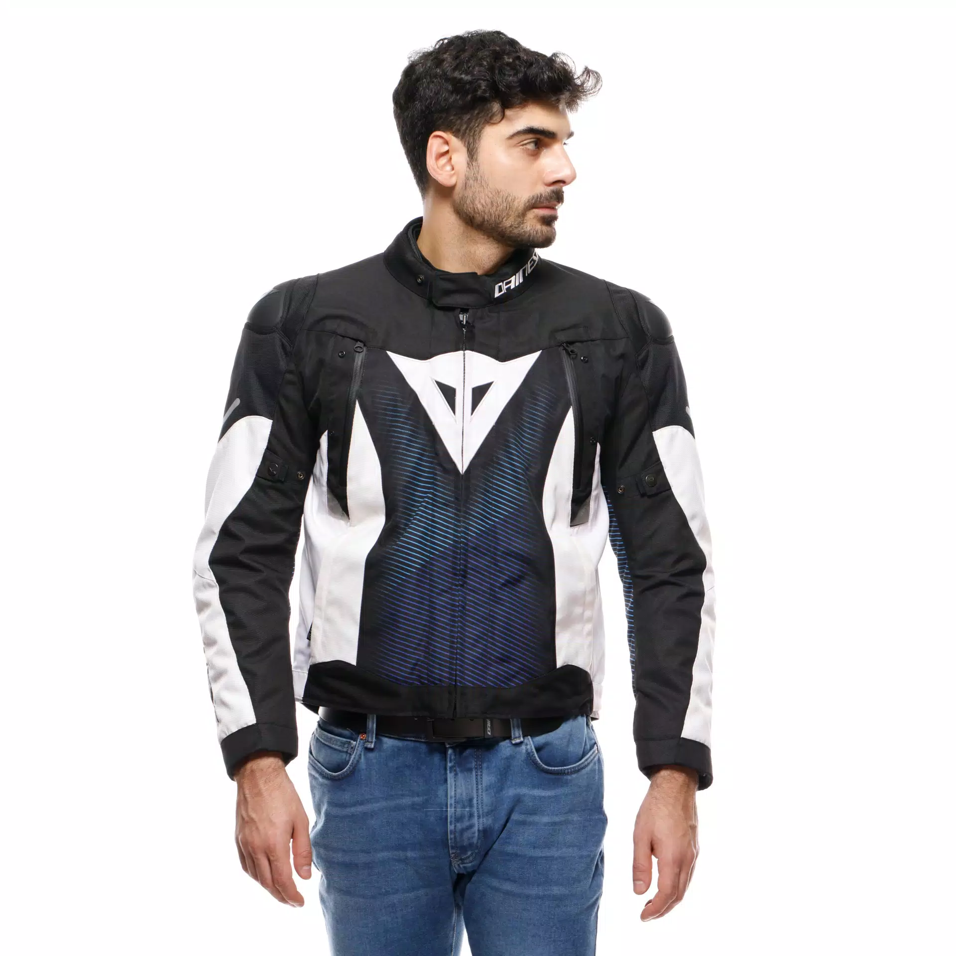 Chaqueta DAINESE SUPER SPRINT D-DRY bk/bl/wh