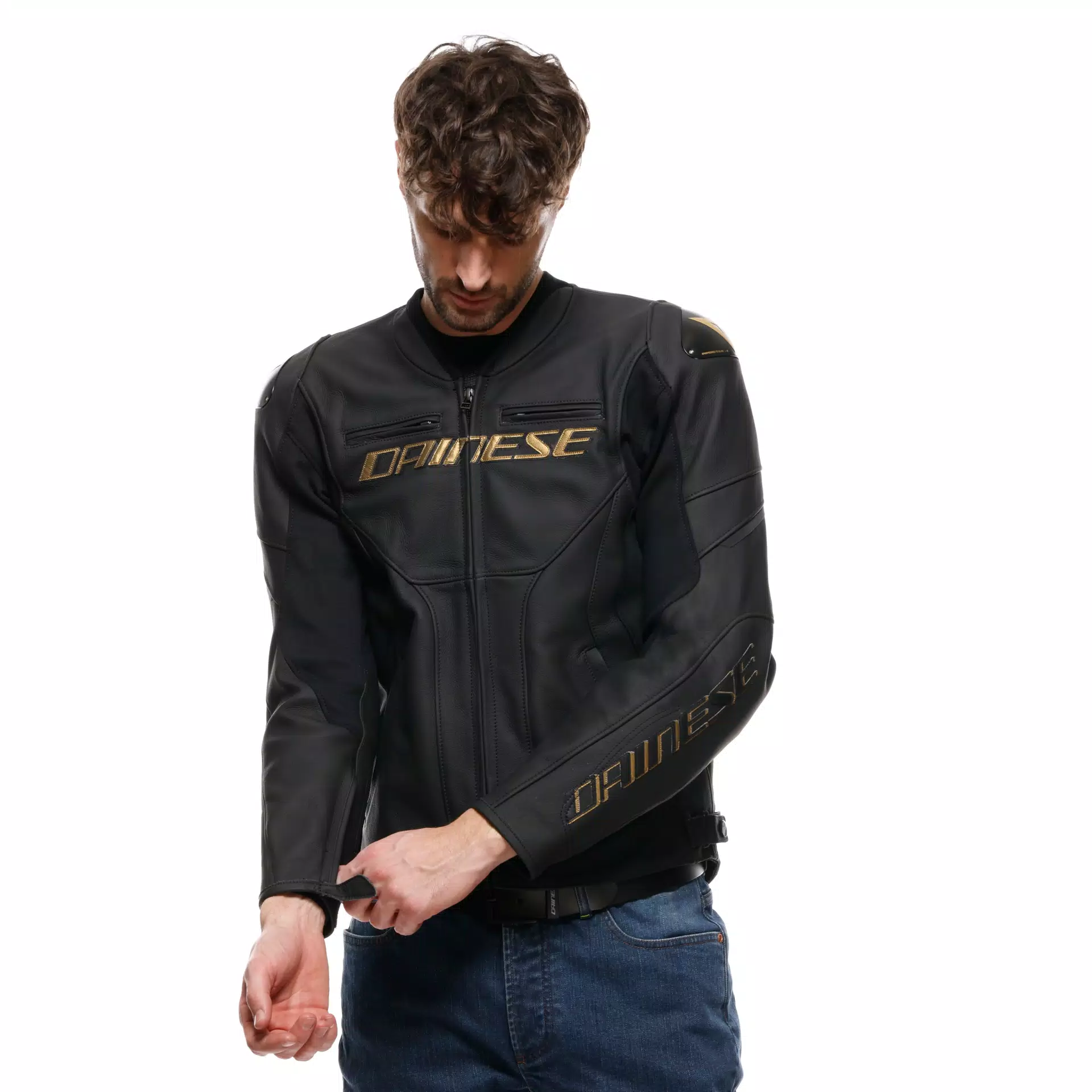 Chaqueta DAINESE RACING 5 bk/gold