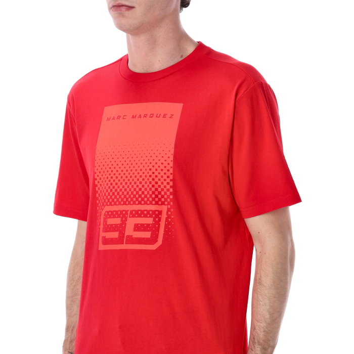 Camiseta MARQUEZ pixel roja