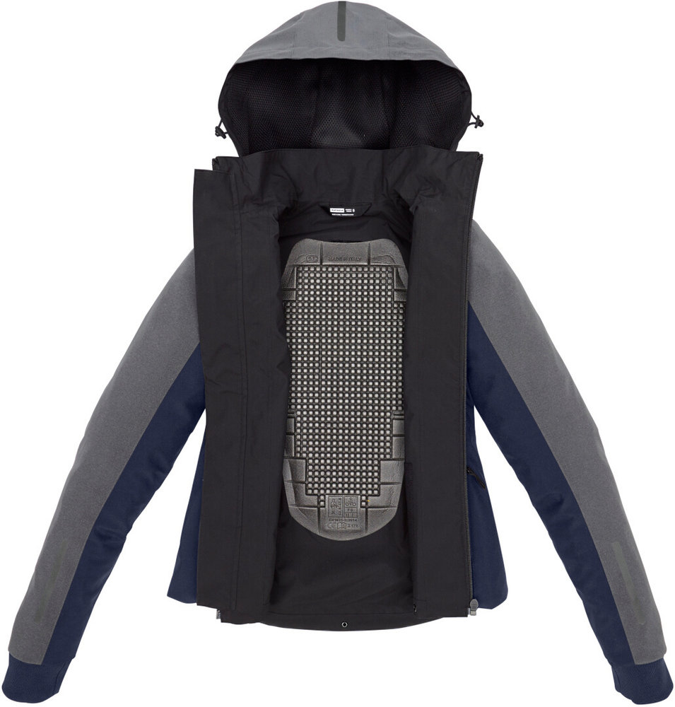 Chaqueta SPIDI HOODIE H2OUT II lady bl/gy