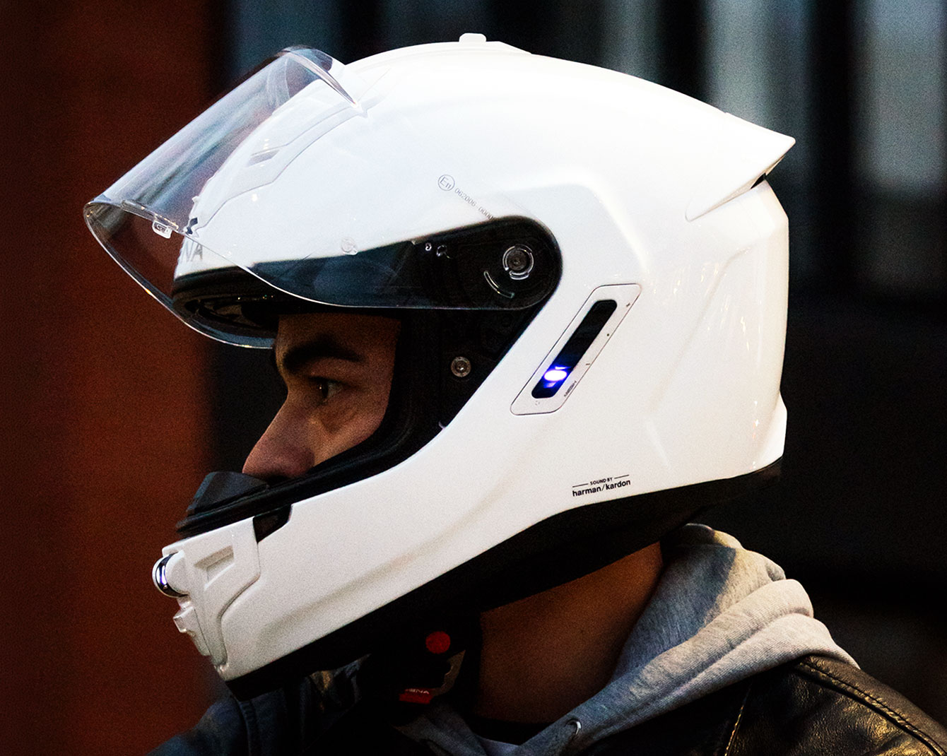 Casco SENA Phantom bl.