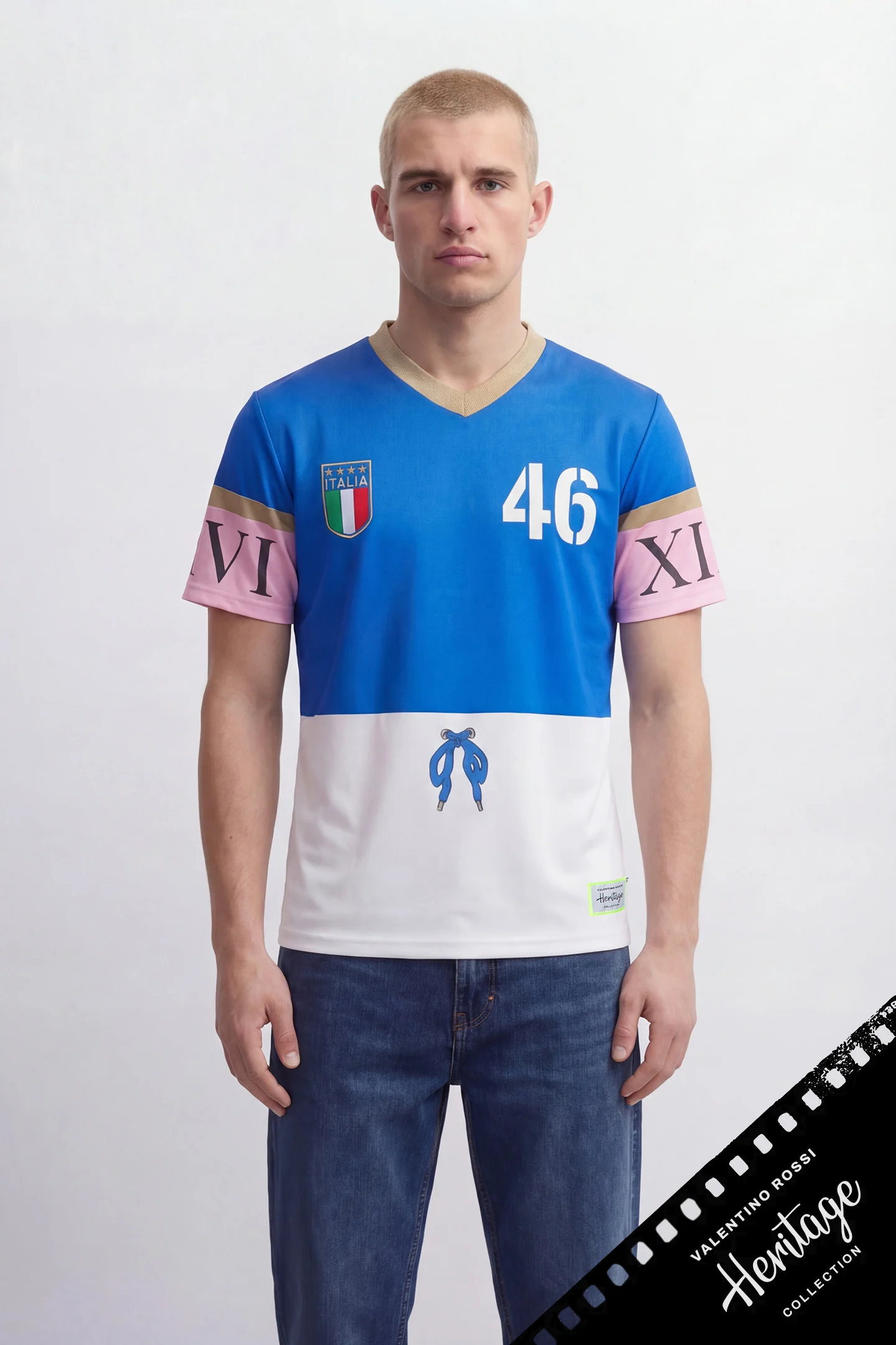 Camiseta VR46 fútbol 46 Heritage
