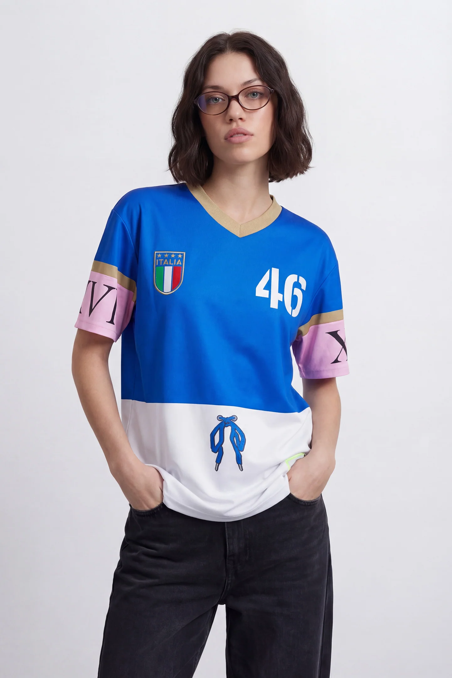 Camiseta VR46 fútbol 46 Heritage