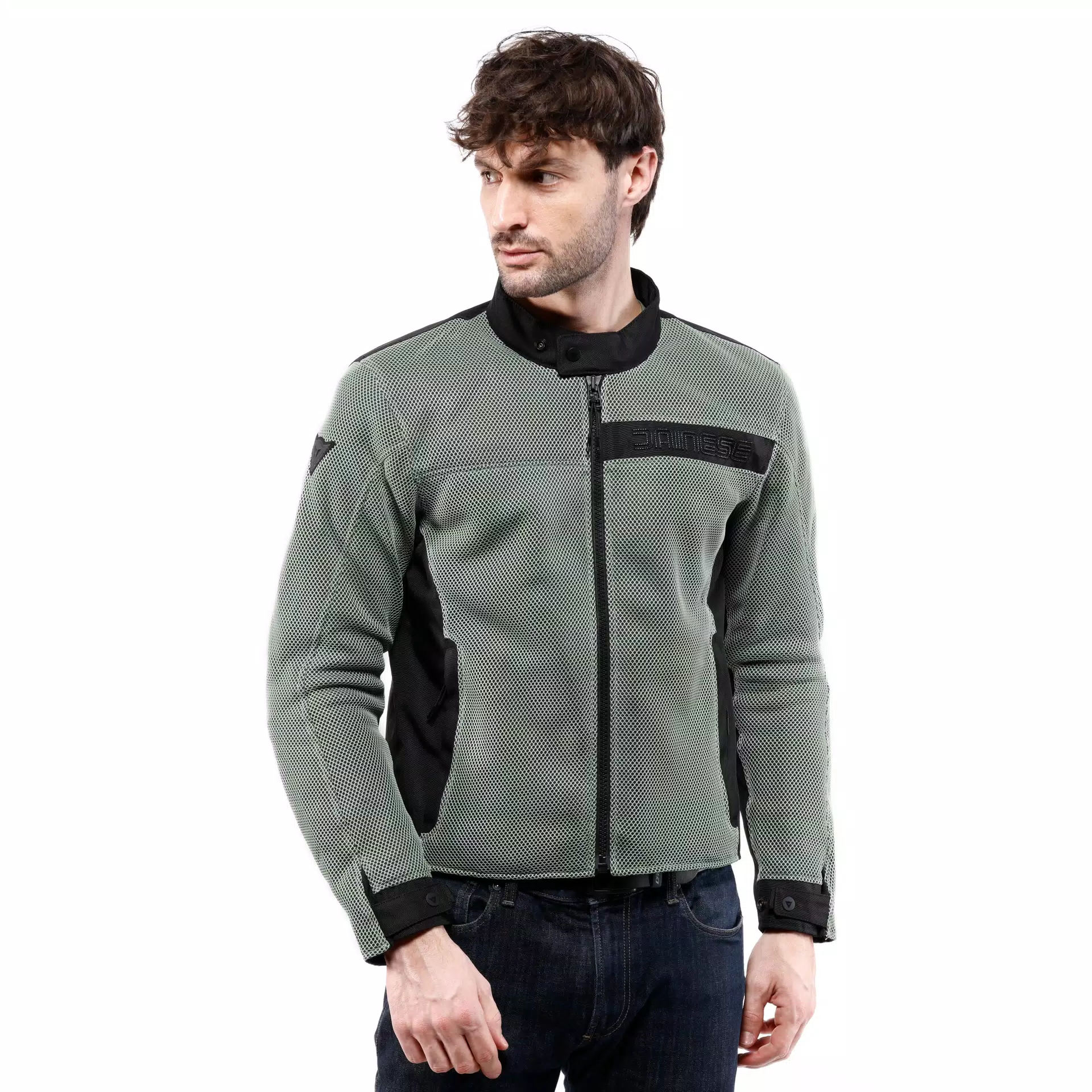 Chaqueta DAINESE LISBONA AIR tex gr/bk