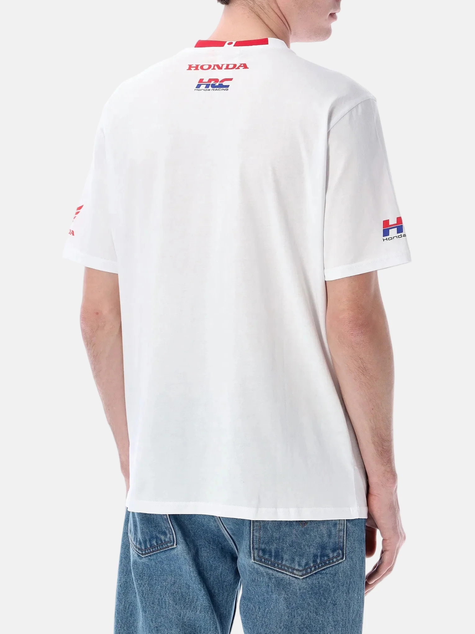Camiseta HONDA HRC Racing wing white