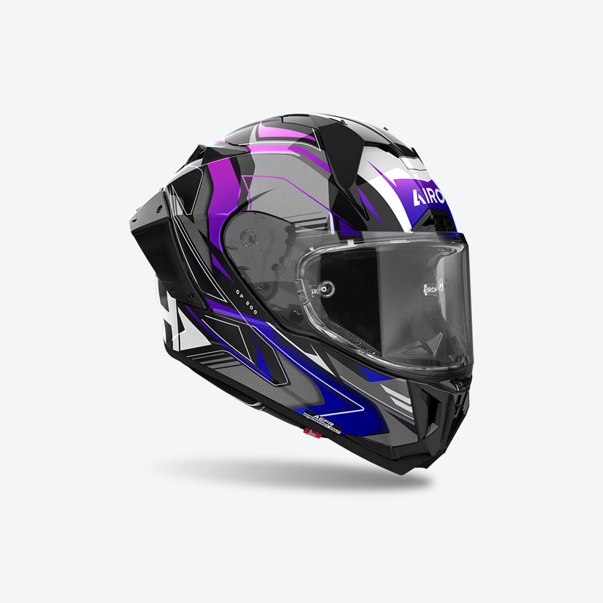 Casco AIROH GP 800 MUST blue gloss