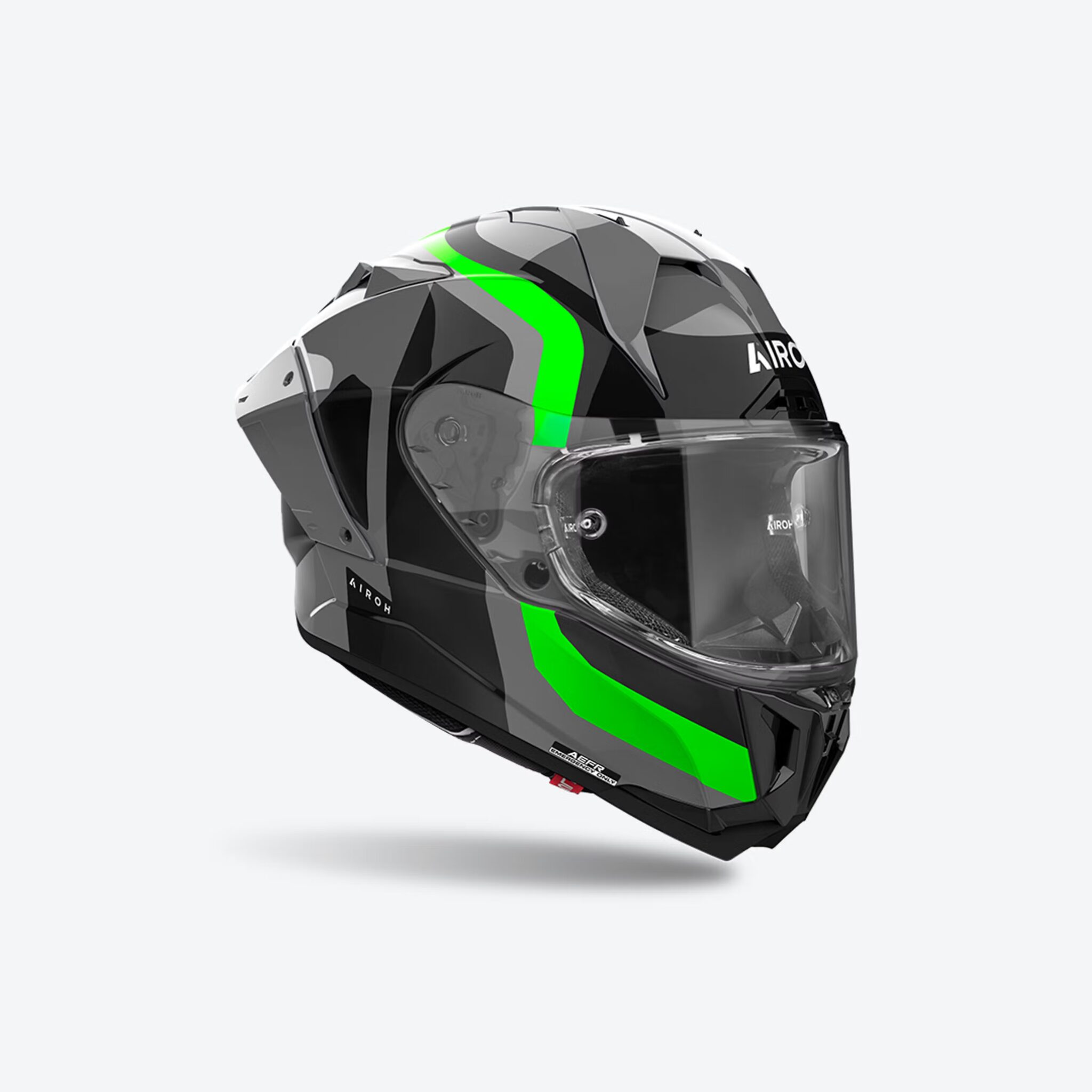 Casco AIROH GP 800 COMPETITION green gloss