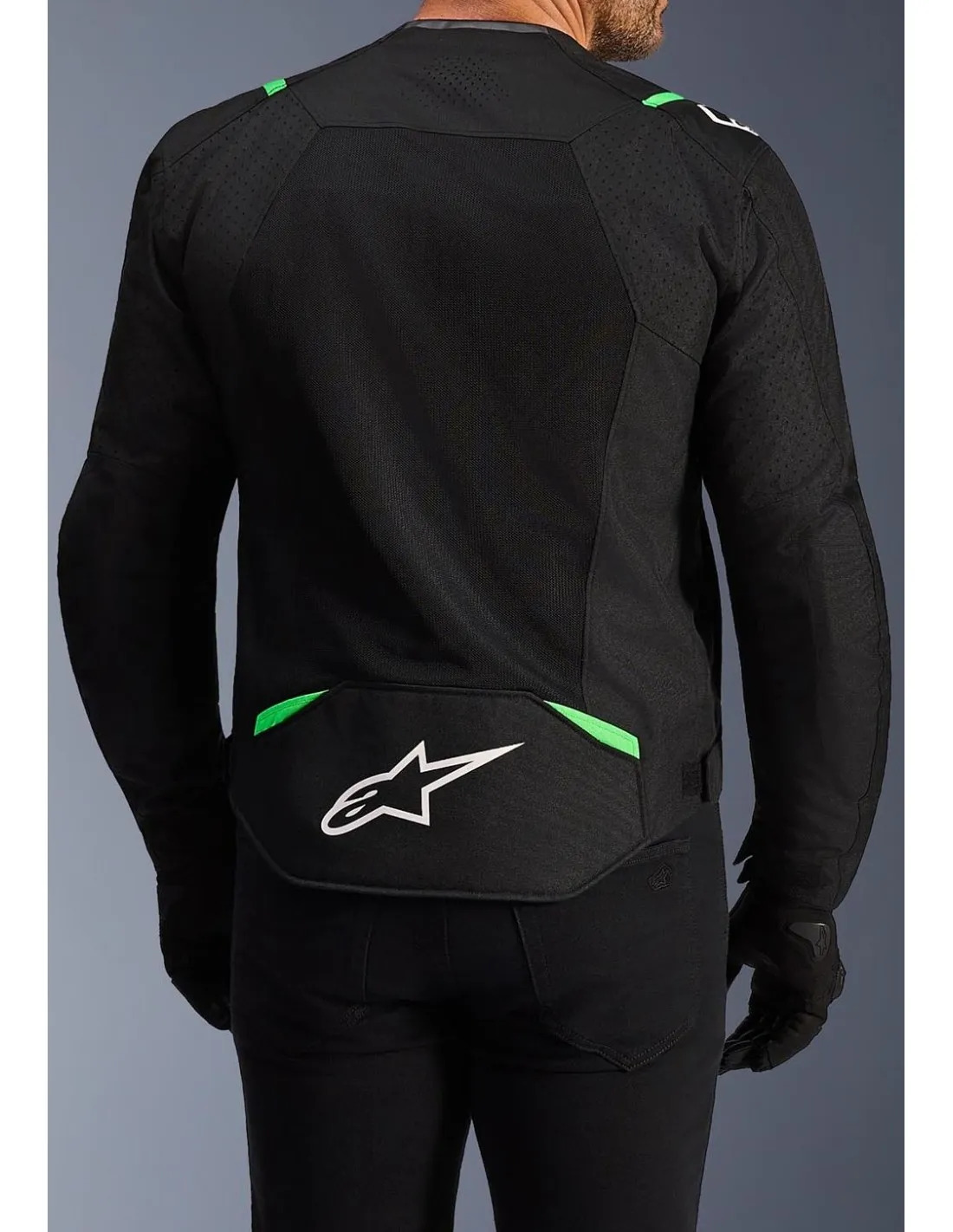 Chaqueta ALPINESTARS T-SPS AIR V2 bk/green fluo