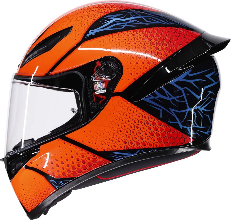 CASCO AGV K-1 S E2206 SPEEDARMOR bk/og/bl