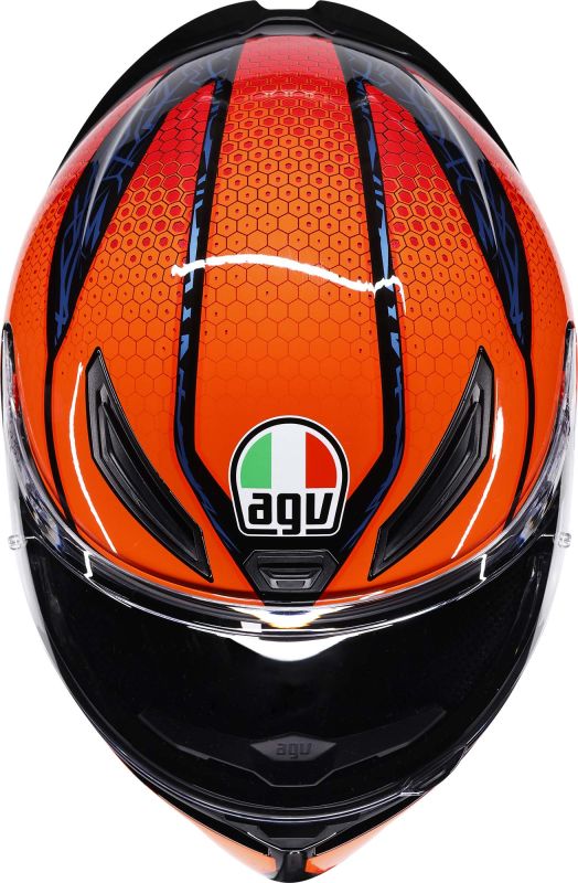 CASCO AGV K-1 S E2206 SPEEDARMOR bk/og/bl