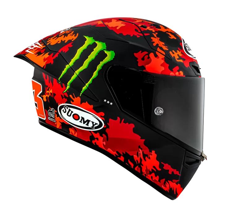 Casco SUOMY S1-XR GP réplica BAGNAIA Monster 2025 matt