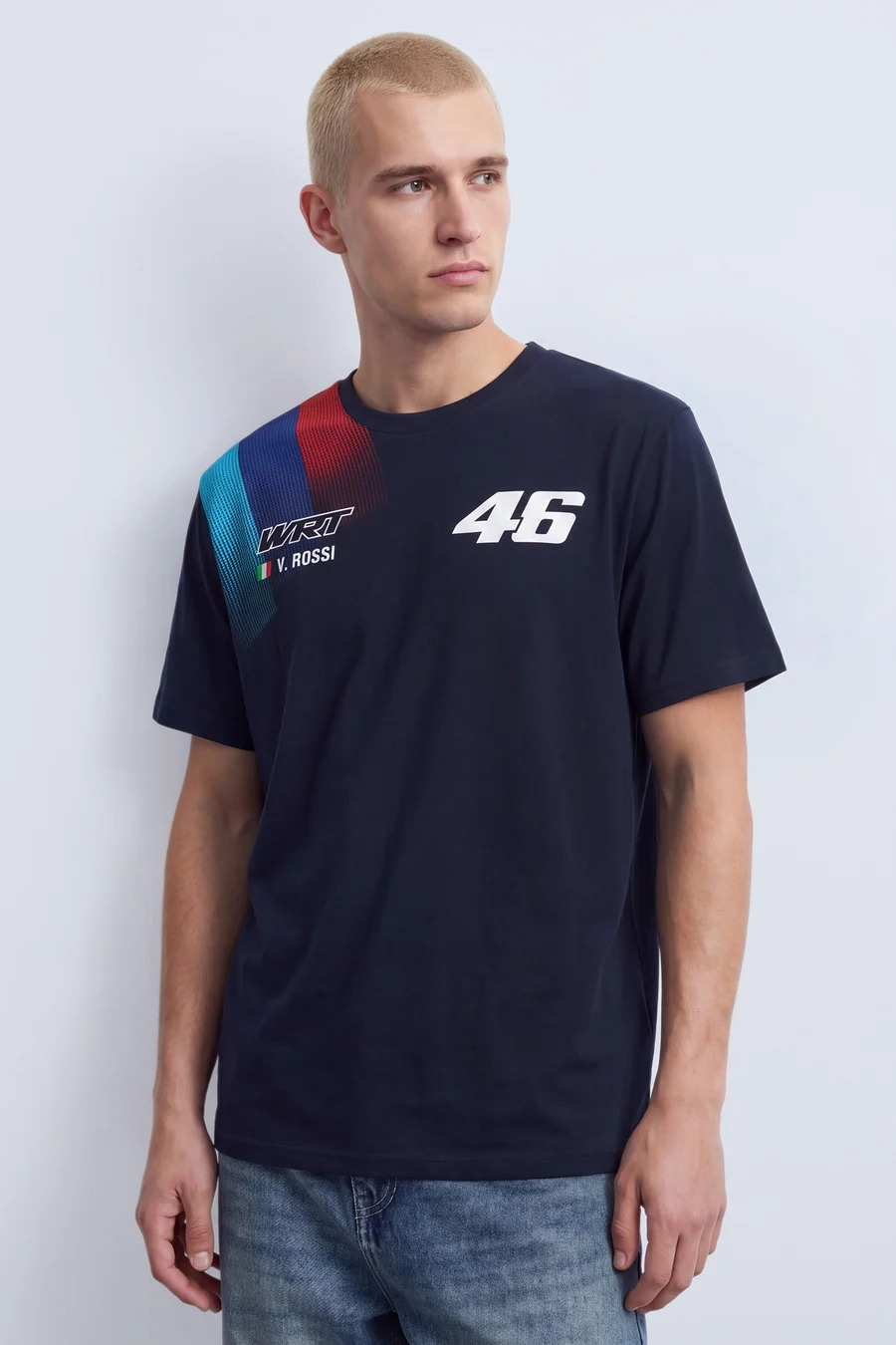 Camiseta VR46 WRT blue unisex