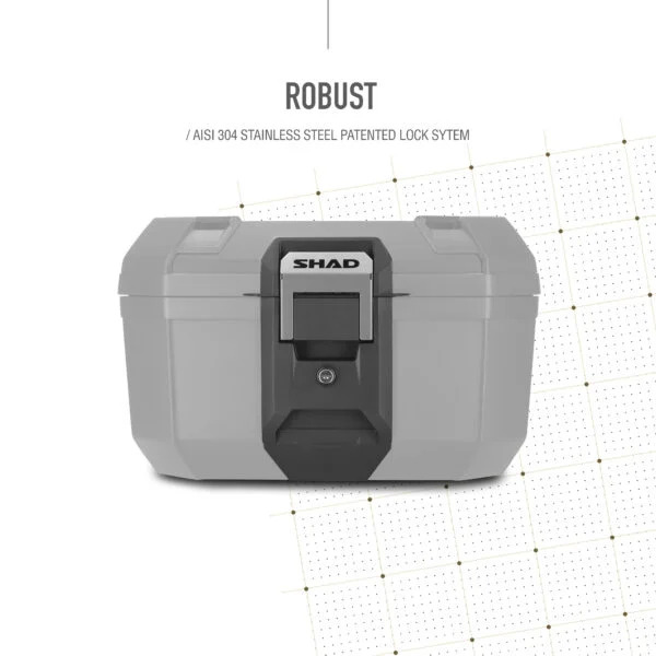 TOP CASE SHAD TR46 TERRA aluminio