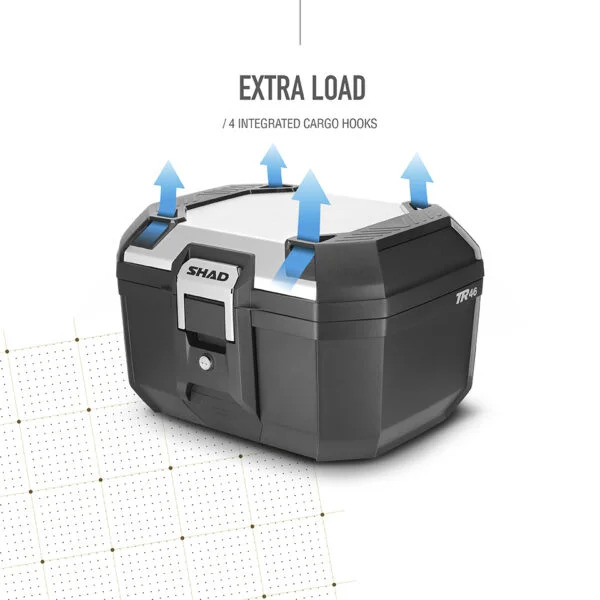 TOP CASE SHAD TR46 TERRA aluminio