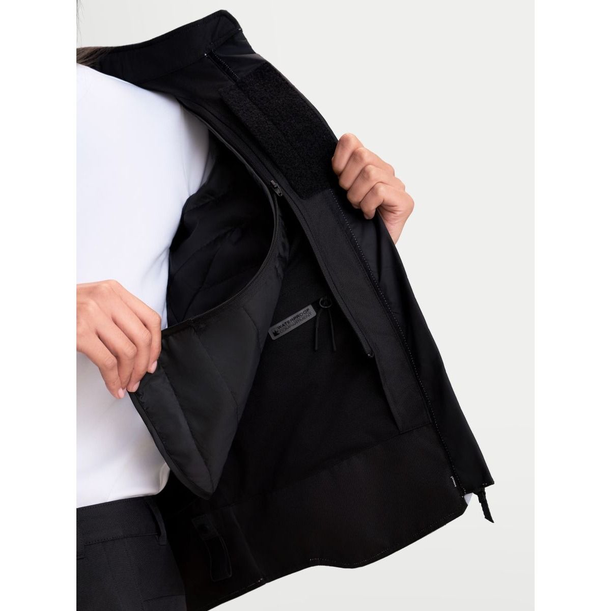 Chaqueta ALPINESTARS C-1 WP lady ice gray