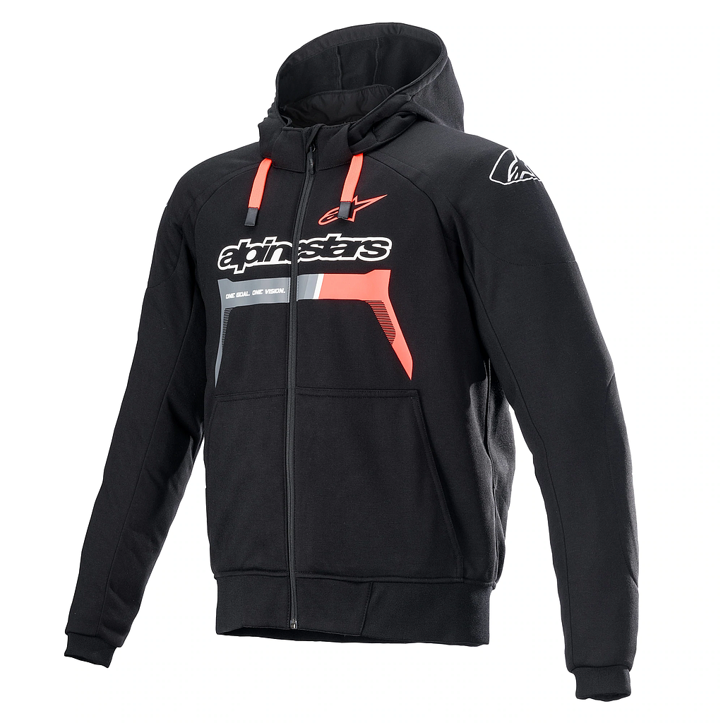 CHAQUETA ALPINESTARS CHROME IGNITION bk/rd