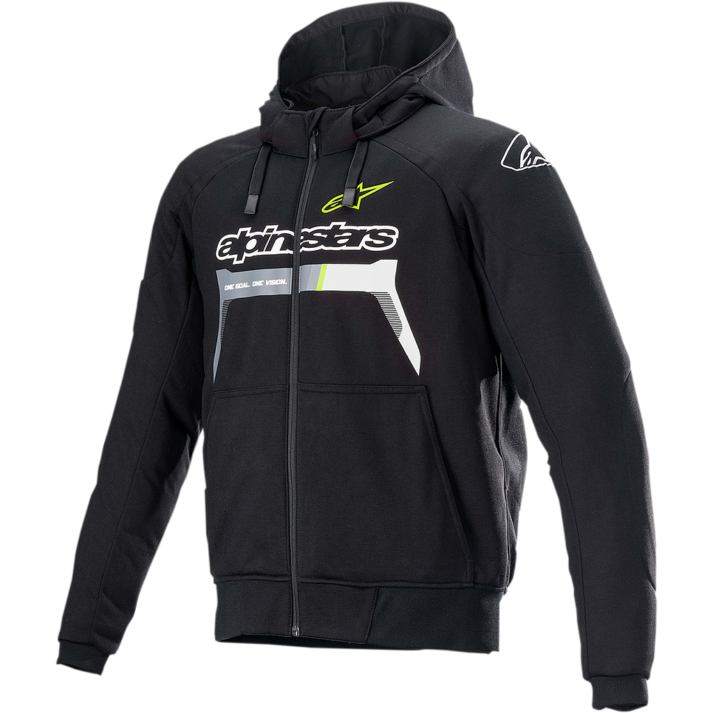 CHAQUETA ALPINESTARS CHROME IGNITION bk/yw