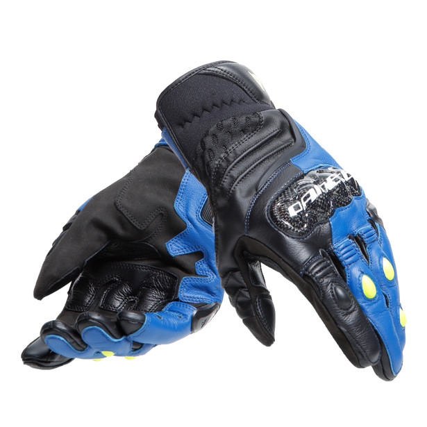 GUANTES DAINESE CARBON 4 short bl/bk/fluo yw