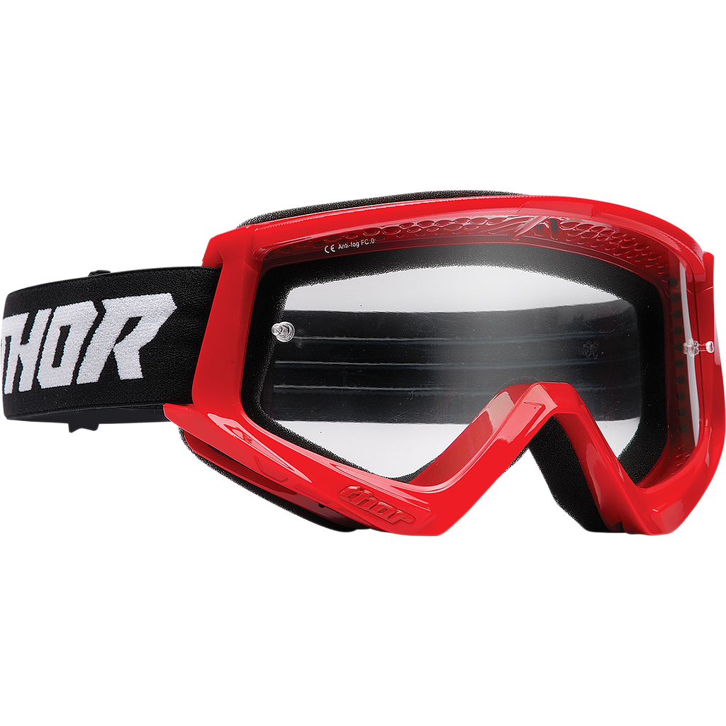 Gafas THOR COMBAT YOUTH red/black