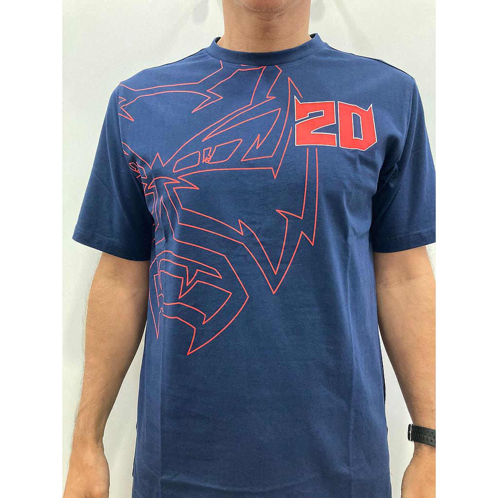 Camiseta QUARTARARO DEVIL blue