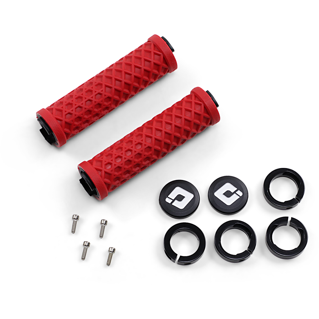 Puños ODI Lock-On Vans rojos