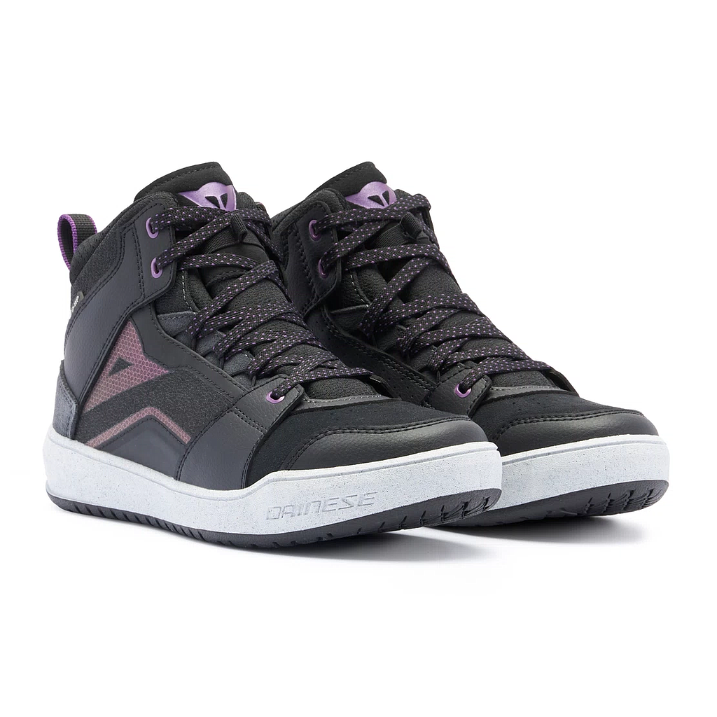BOTIN DAINESE SUBURB D-WP lady black/white/purple