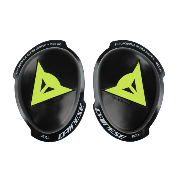 Deslizaderas rodillas DAINESE RSS 4.0 - FULL KIT black/yellow