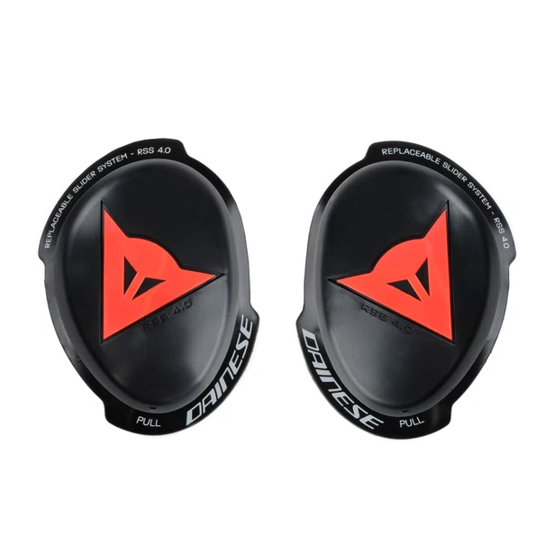 Deslizaderas rodillas DAINESE RSS 4.0 - FULL KIT black/red