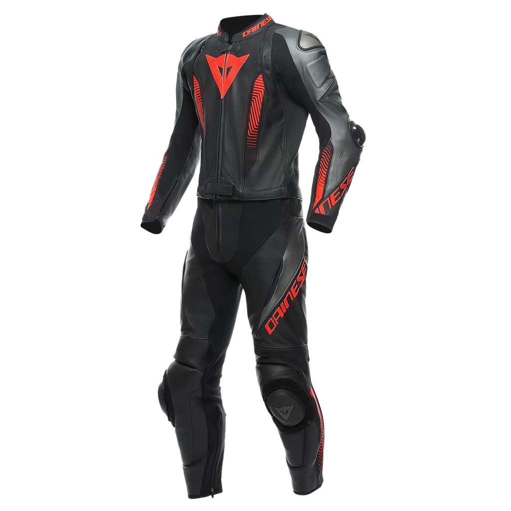 Traje-mono DAINESE LAGUNA SECA 5 2 Pzs. black/anth./flúo red