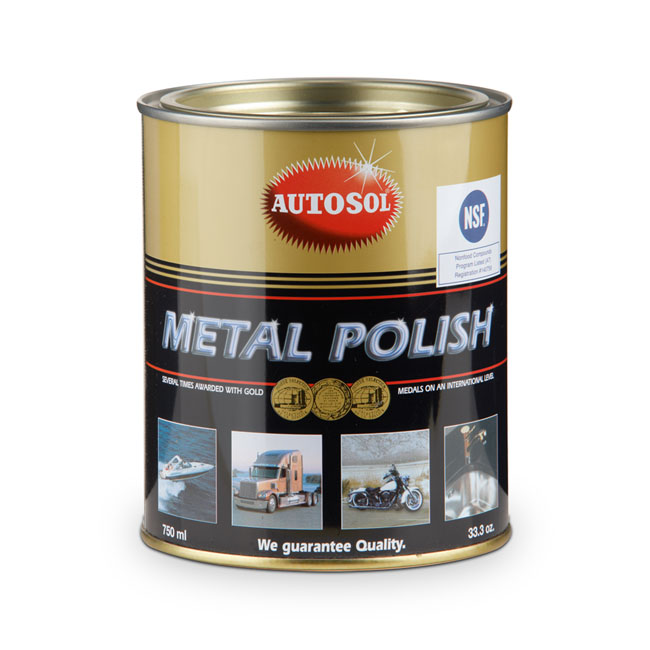 AUTOSOL PULIMENTO p/ac. inox. y cromo 750 ml.